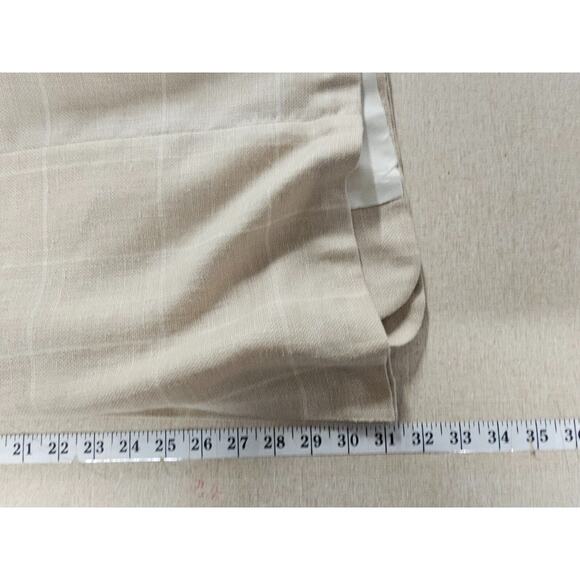 TOMMY HILFIGER Men's Vintage Tan Plaid Suit Jacket Blazer 43R Sport Coat Summer - Picture 10 of 11